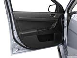  Inside of driver's side open door, window open photo